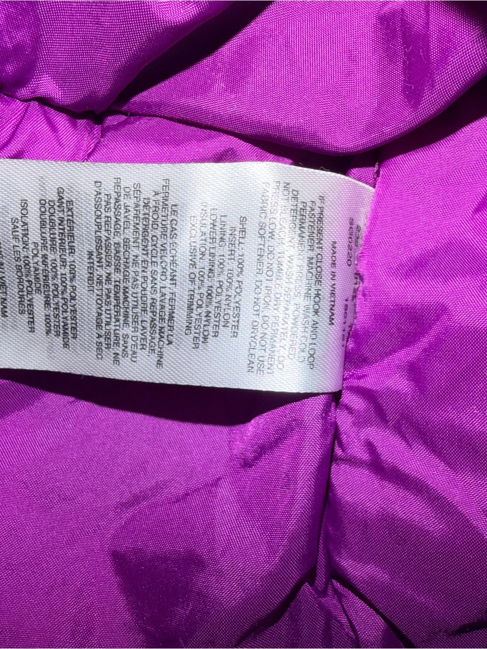 Columbia Girls Interchange Winter Jacket Black Gray Purple Size XS 6/6X - Picture 5 of 7